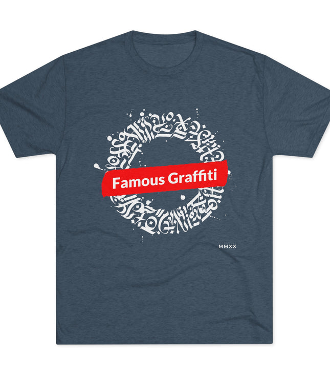 Famous Graffiti Tri-Blend T-Shirt