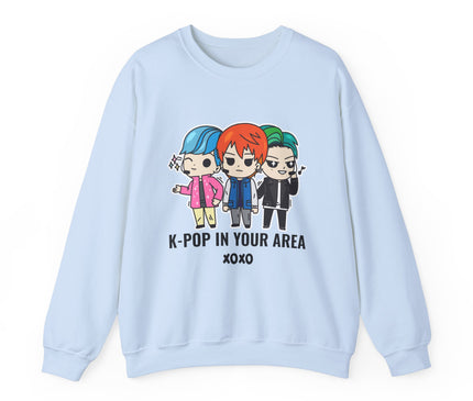 K-Pop In Your Area Classic Crewneck Sweatshirt