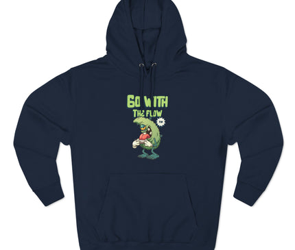 Go With The Flow Premium Pullover Hoodie