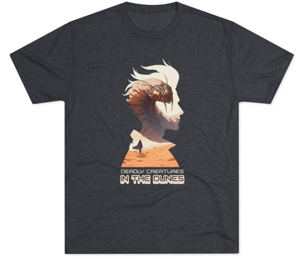 Deadly Creatures In The Dunes Tri-Blend T-Shirt