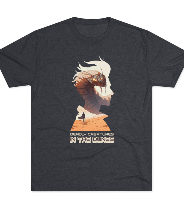 Deadly Creatures In The Dunes Tri-Blend T-Shirt