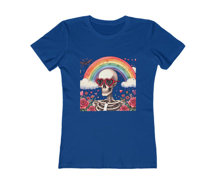 Spring Skull Women's Boyfriend Tee