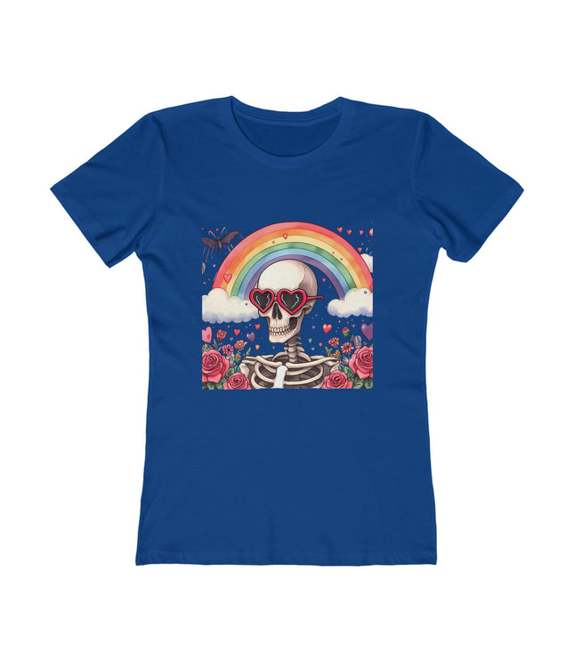 Spring Skull Women's Boyfriend Tee