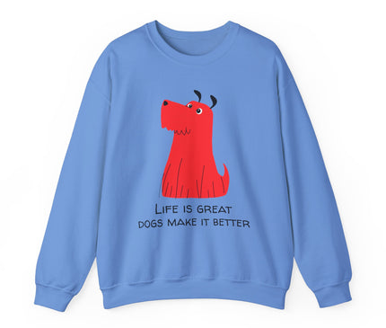 Life Is Better Classic Crewneck Sweatshirt