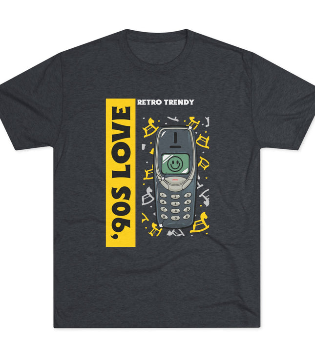 Retro Trendy Tri-Blend T-Shirt