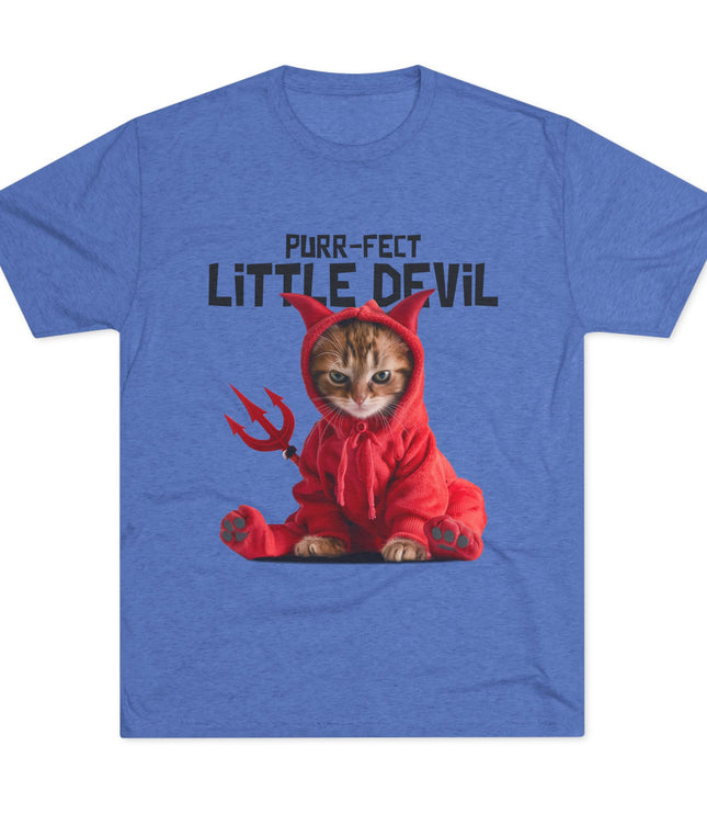 Purr-fect Little Devil Tri-Blend T-Shirt