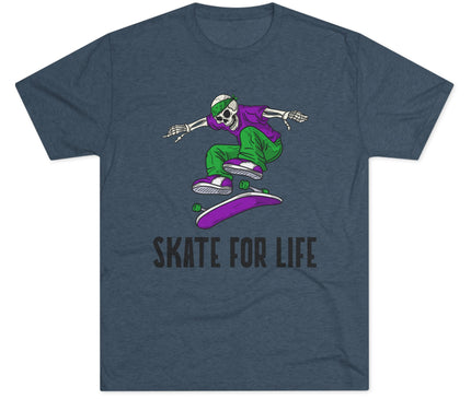 Skate For Life Tri-Blend T-Shirt