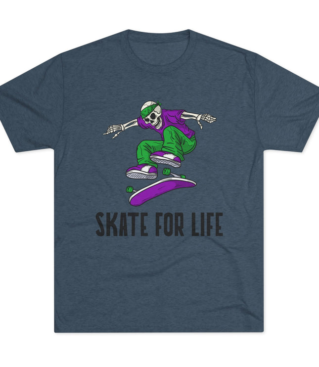 Skate For Life Tri-Blend T-Shirt
