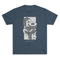 Tri-Blend Indigo / S
