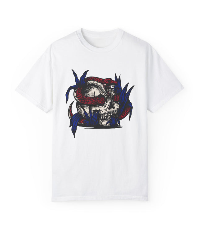 Skull And Snake Premium T-Shirt