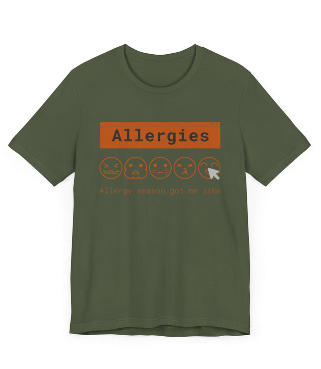 Allergies Jersey T-Shirt