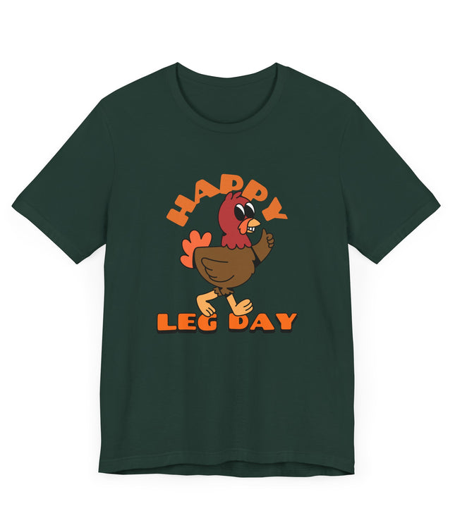 Happy Leg Day Jersey T-Shirt