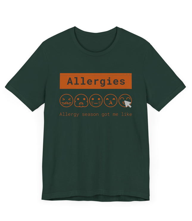 Allergies Jersey T-Shirt