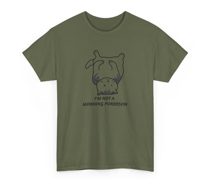 I'M Not a Morning Purrrson Classic T-Shirt