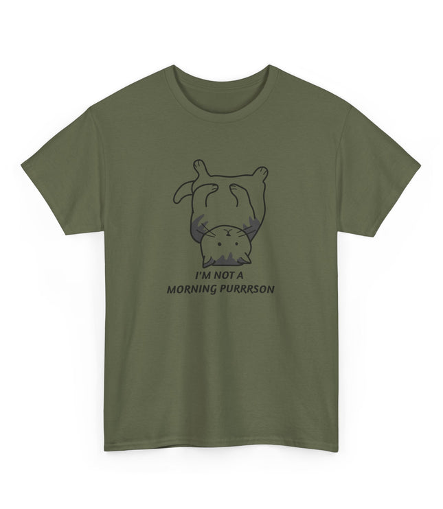I'M Not a Morning Purrrson Classic T-Shirt