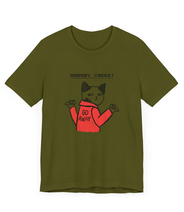 Nobody Cares Jersey T-Shirt