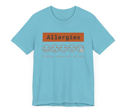 Allergies Jersey T-Shirt