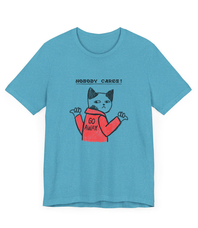 Nobody Cares Jersey T-Shirt
