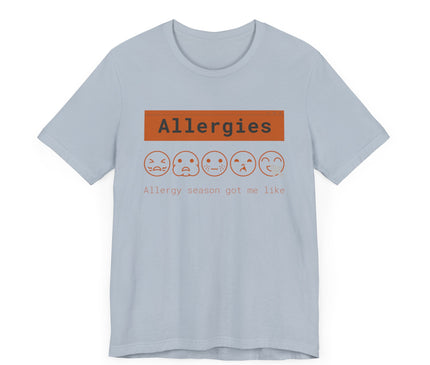 Allergies Jersey T-Shirt