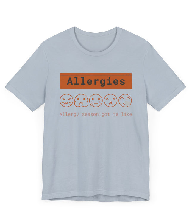 Allergies Jersey T-Shirt