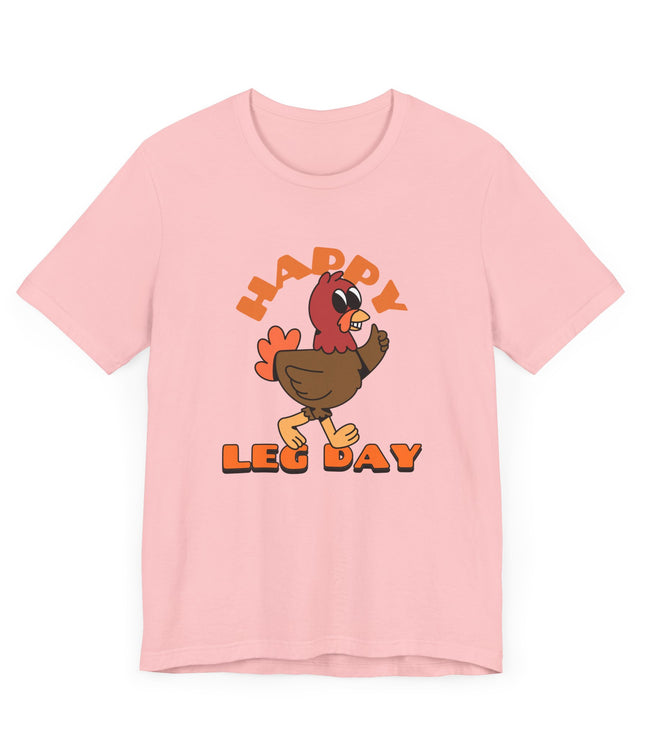 Happy Leg Day Jersey T-Shirt