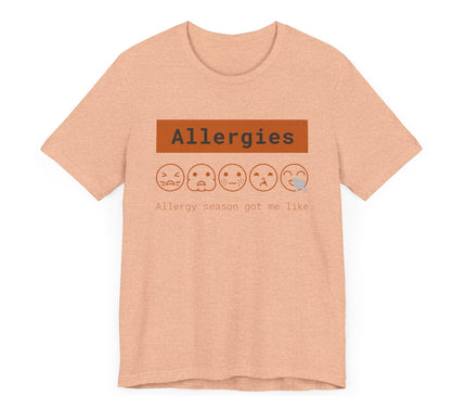 Allergies Jersey T-Shirt
