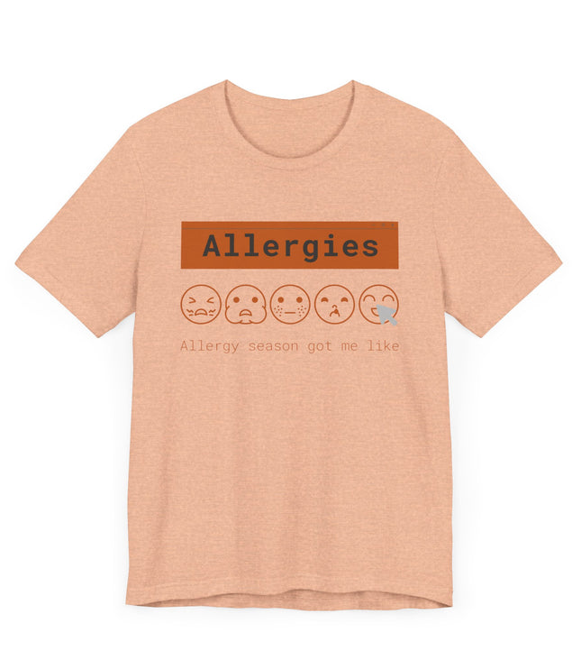 Allergies Jersey T-Shirt