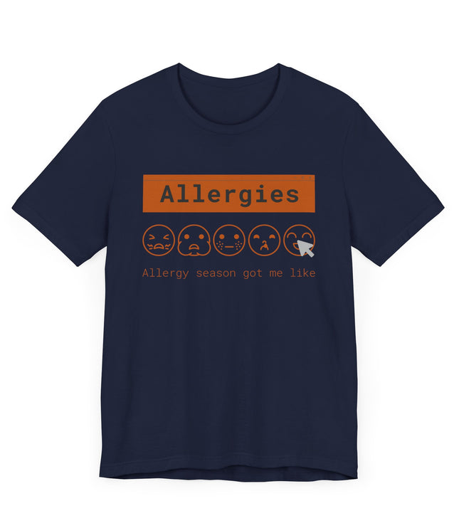 Allergies Jersey T-Shirt