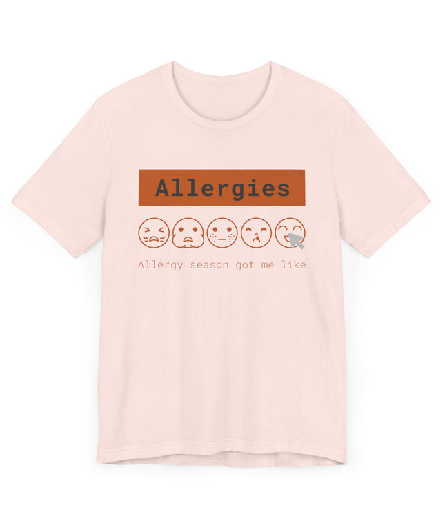 Allergies Jersey T-Shirt