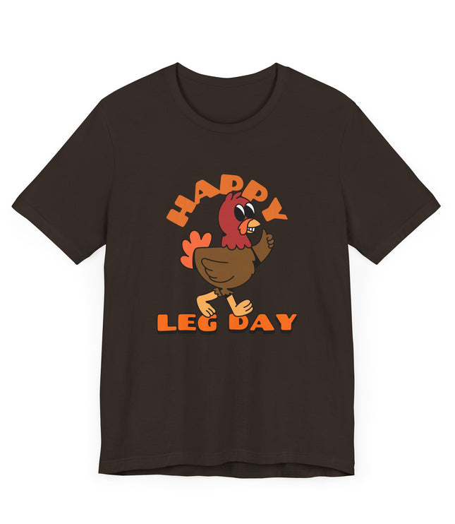Happy Leg Day Jersey T-Shirt