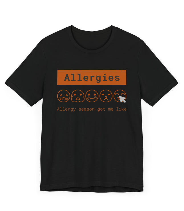 Allergies Jersey T-Shirt