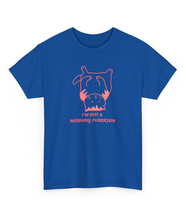 I'M Not a Morning Purrrson Classic T-Shirt