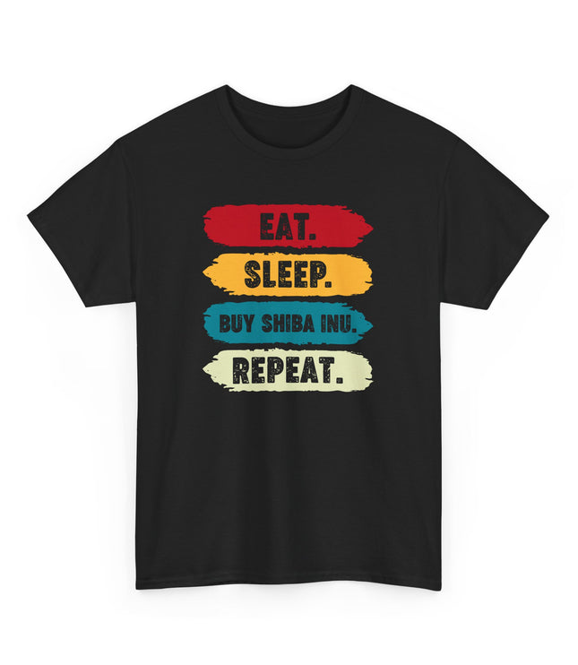 Eat Sleep Buy Shiba Classic T-Shirt
