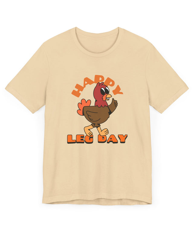 Happy Leg Day Jersey T-Shirt