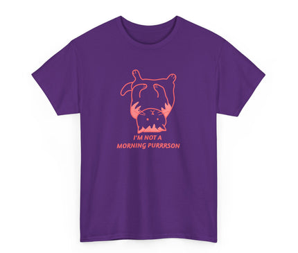 I'M Not a Morning Purrrson Classic T-Shirt