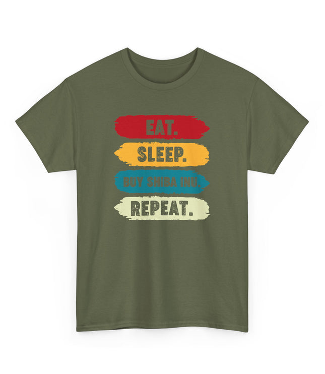 Eat Sleep Buy Shiba Classic T-Shirt