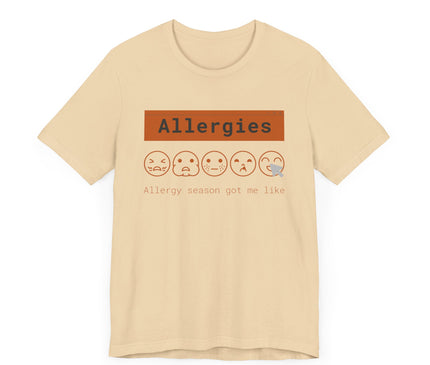 Allergies Jersey T-Shirt