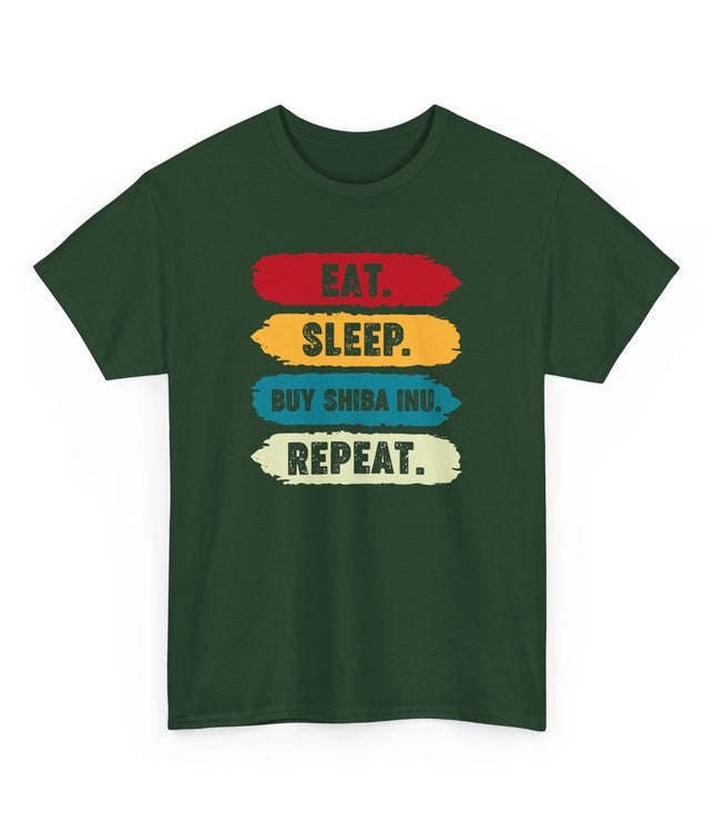 Eat Sleep Buy Shiba Classic T-Shirt