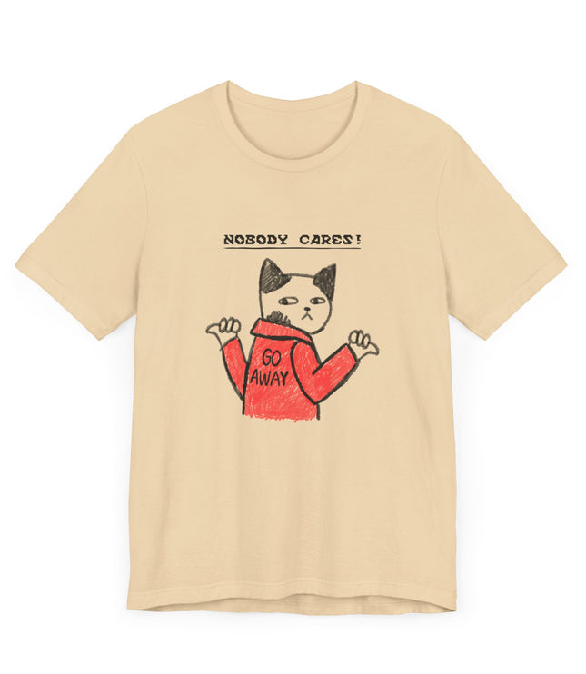Nobody Cares Jersey T-Shirt
