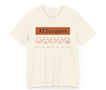 Allergies Jersey T-Shirt