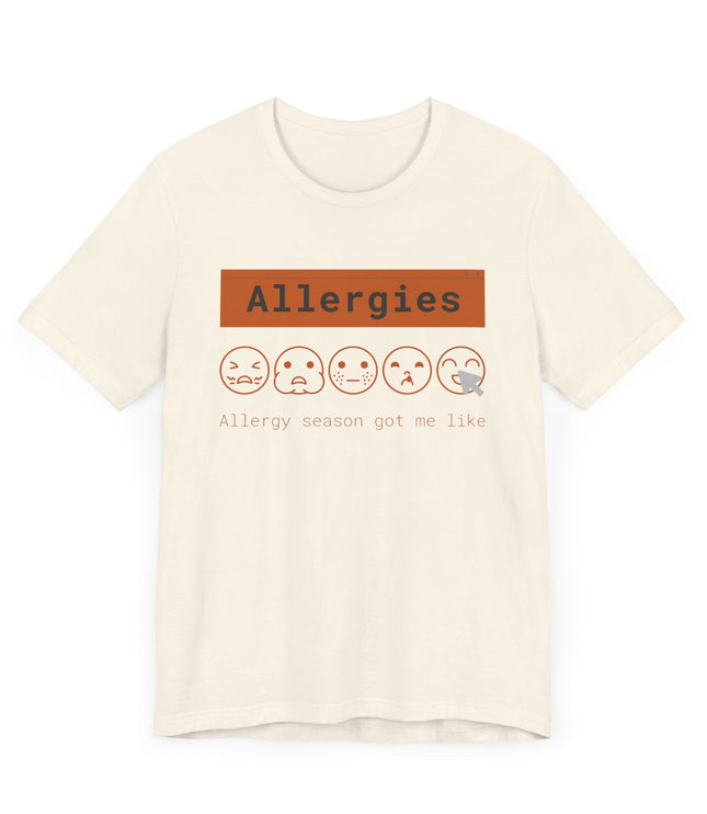 Allergies Jersey T-Shirt