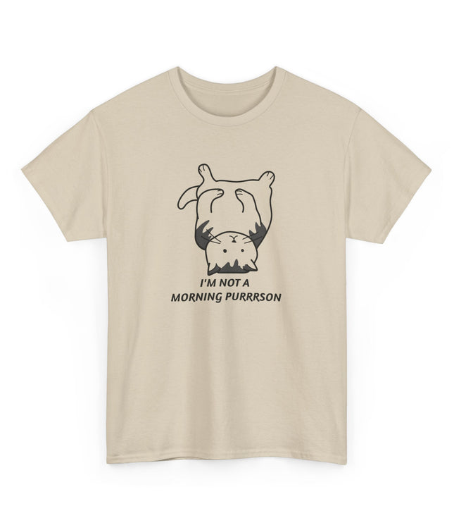 I'M Not a Morning Purrrson Classic T-Shirt