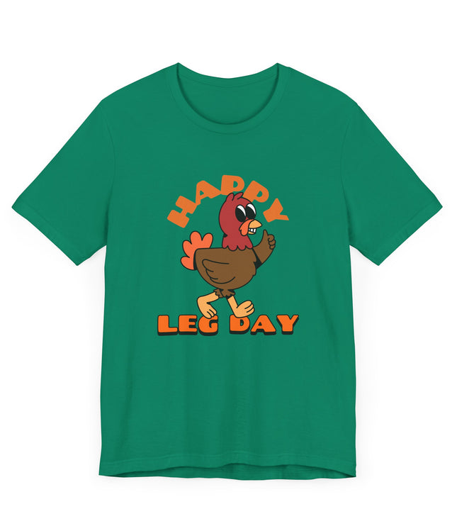 Happy Leg Day Jersey T-Shirt