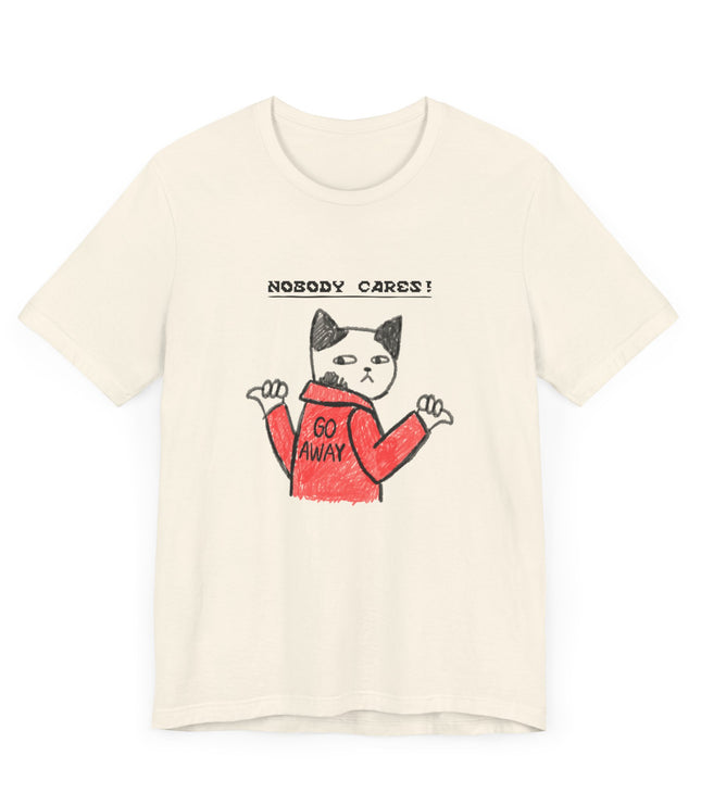 Nobody Cares Jersey T-Shirt