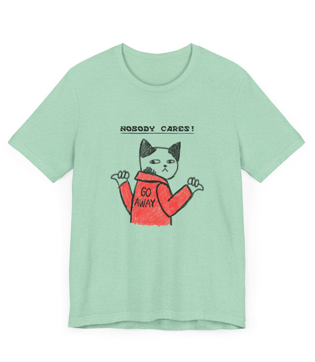 Nobody Cares Jersey T-Shirt