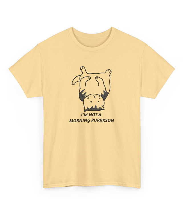 I'M Not a Morning Purrrson Classic T-Shirt