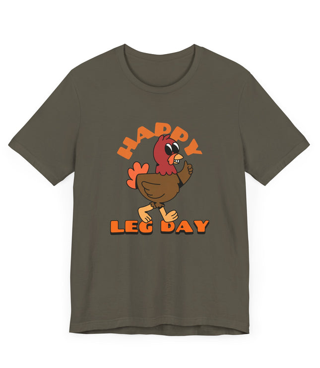 Happy Leg Day Jersey T-Shirt