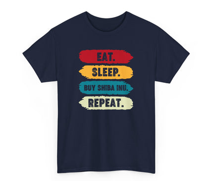 Eat Sleep Buy Shiba Classic T-Shirt