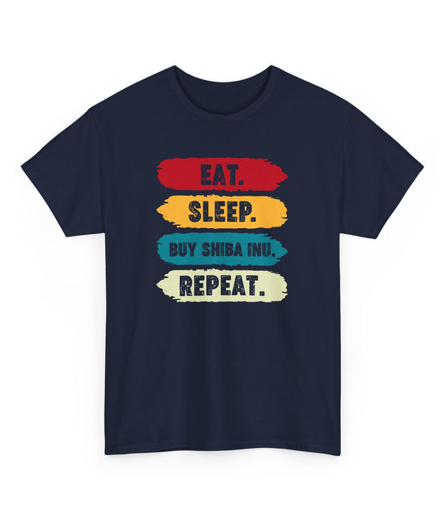 Eat Sleep Buy Shiba Classic T-Shirt