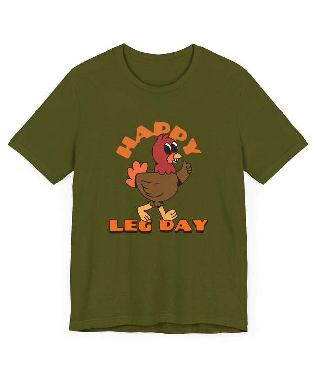 Happy Leg Day Jersey T-Shirt